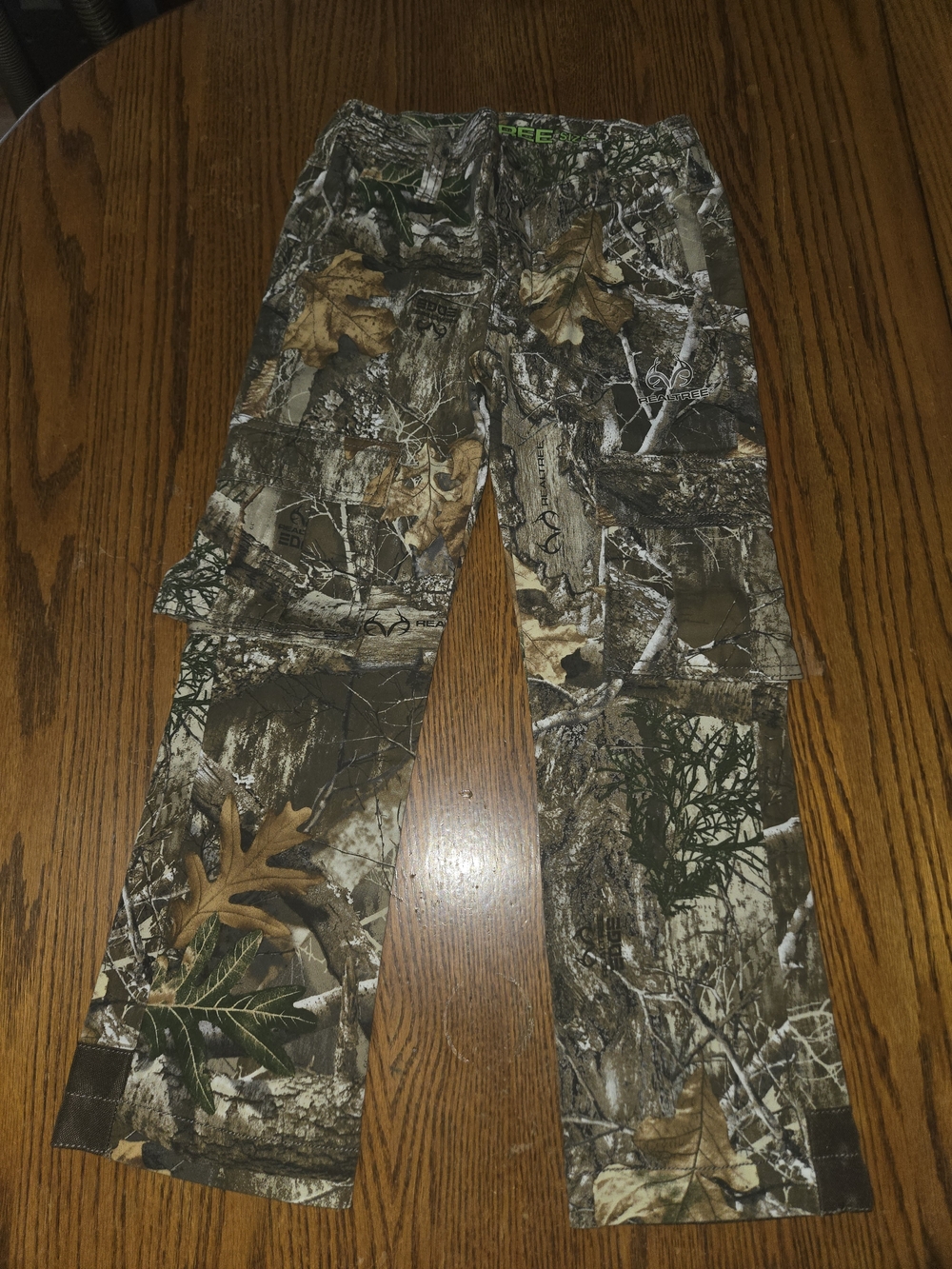 Kids Realtree Camo Cargo Pants